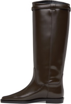 TOTEME Brown 'The Riding' Boots