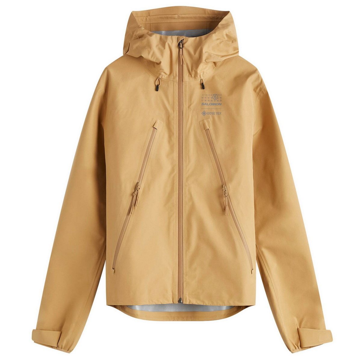 MM6 Maison Margiela Men's x Salomon Sports Jacket in Iced Coffee