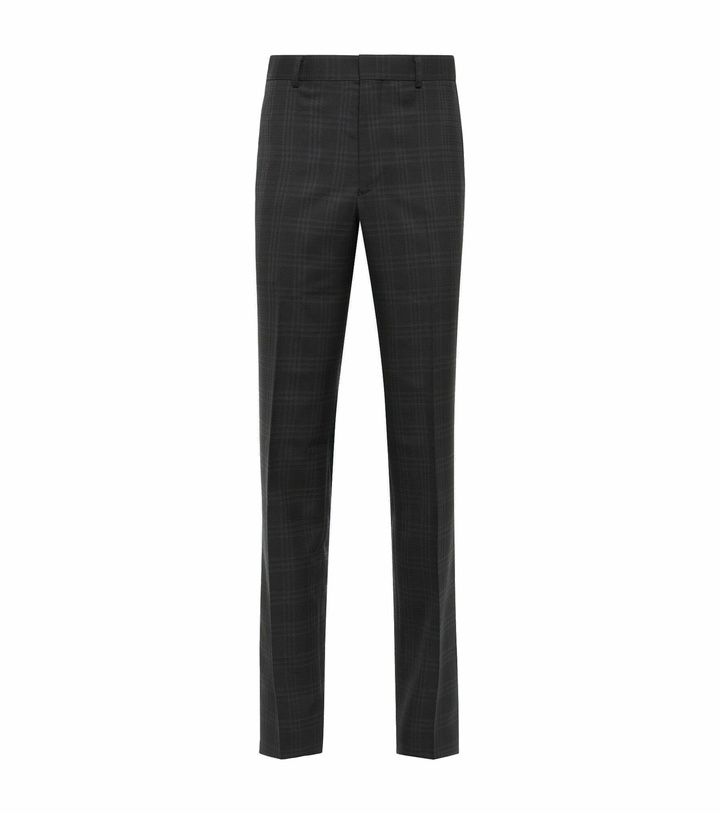 Photo: Comme des Garcons Homme Deux - Checked tailored wool pants