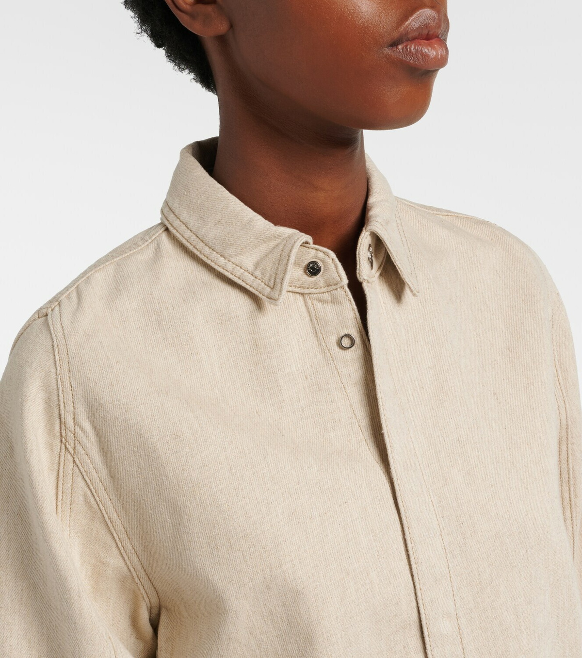 Jacquemus Amelo de-Nîmes denim shirt