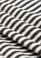 Officine Générale Elden Striped Cotton and Linen-blend T-shirt Navy