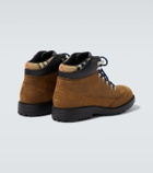 Burberry Suede lace-up boots
