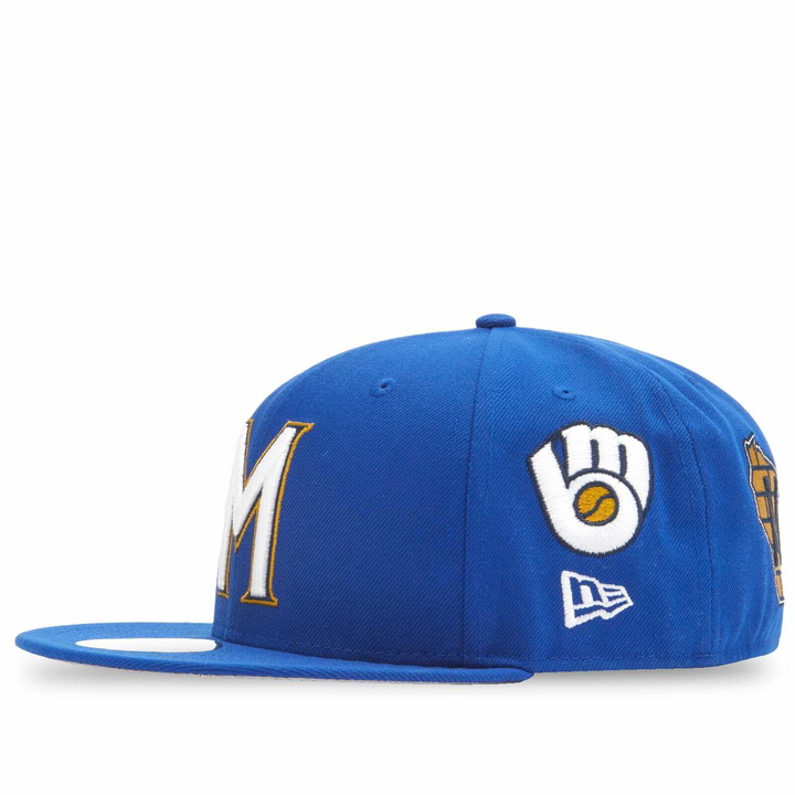 Photo: New Era Milwaukee Brewers Patch Embroidery 59Fifty Cap in Blue