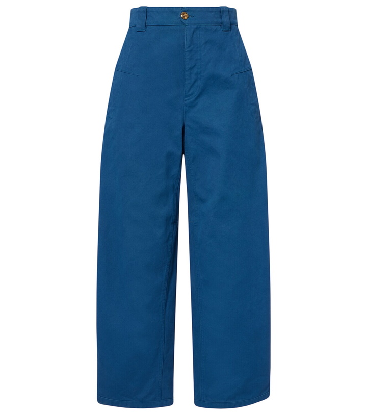 Photo: Chloé Cropped barrel-leg pants