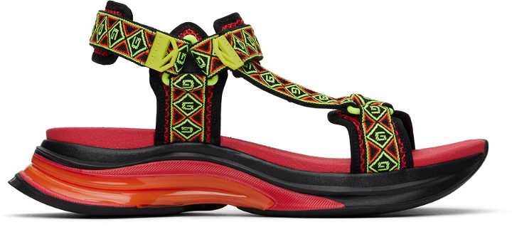 Photo: Gucci Multicolor Run Sandals