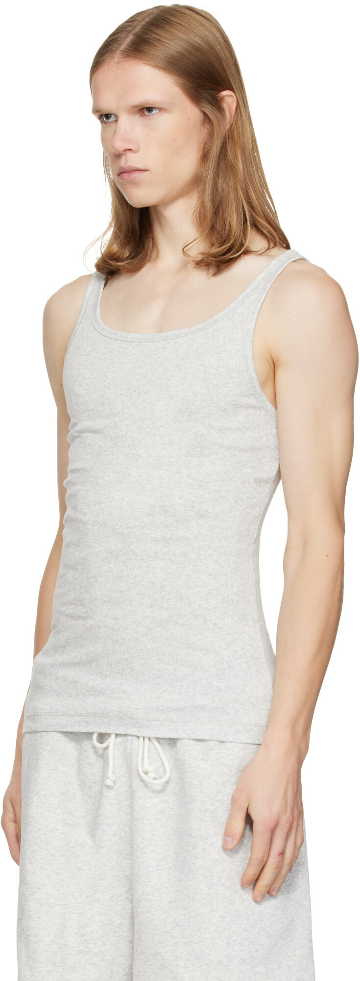 SKIMS Three-Pack Multicolor SKIMS Cotton Rib Tank Tops