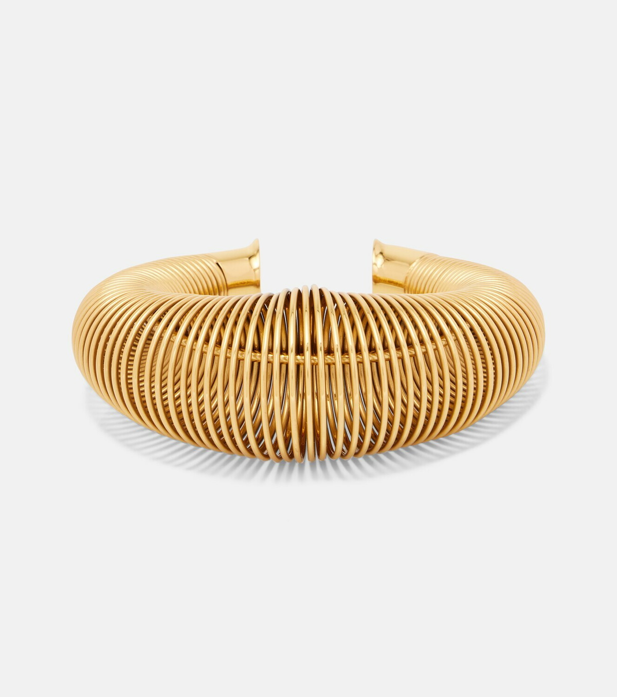 Alaïa Logo cuff bracelet