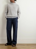 Inis Meáin - Cashmere Rollneck Sweater - Gray