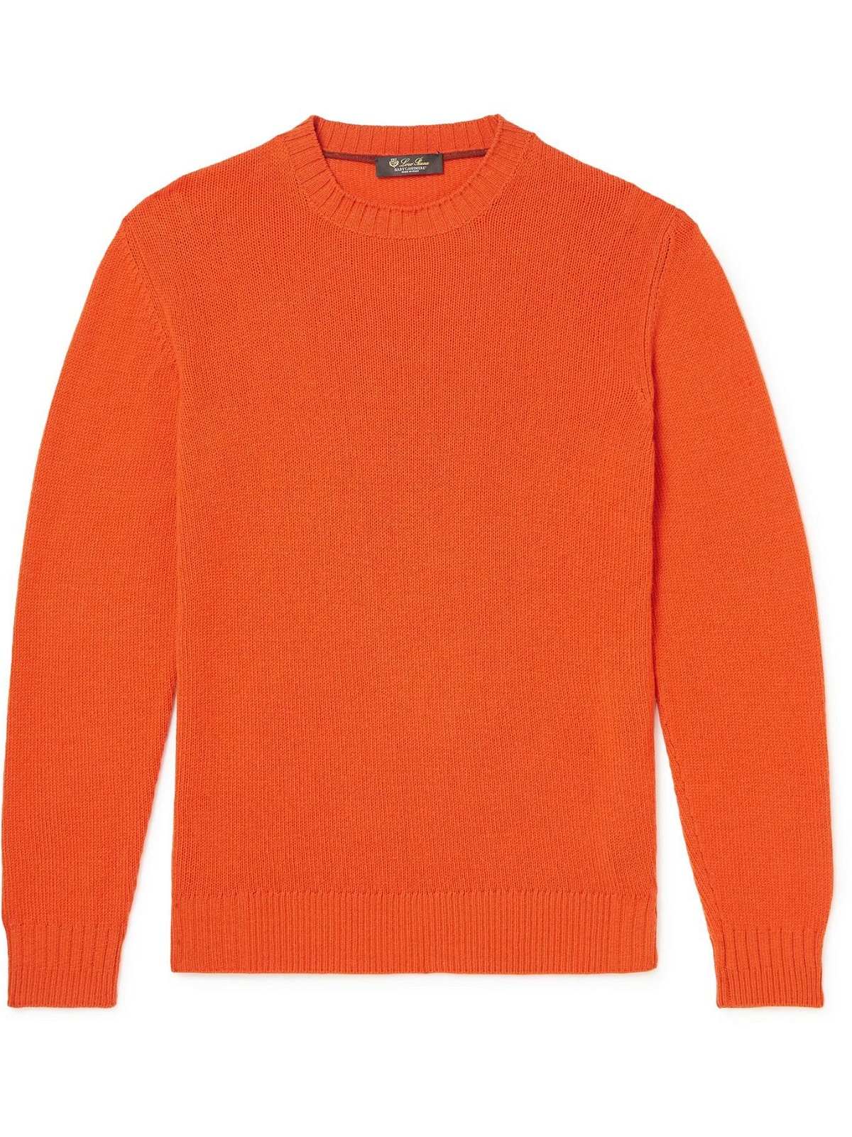 Photo: Loro Piana - Baby Cashmere Sweater - Orange