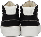 AMI Alexandre Mattiussi Black Ami De Coeur High Sneakers