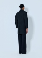 Bottega Veneta Double-Breasted Coat with Knot Details
