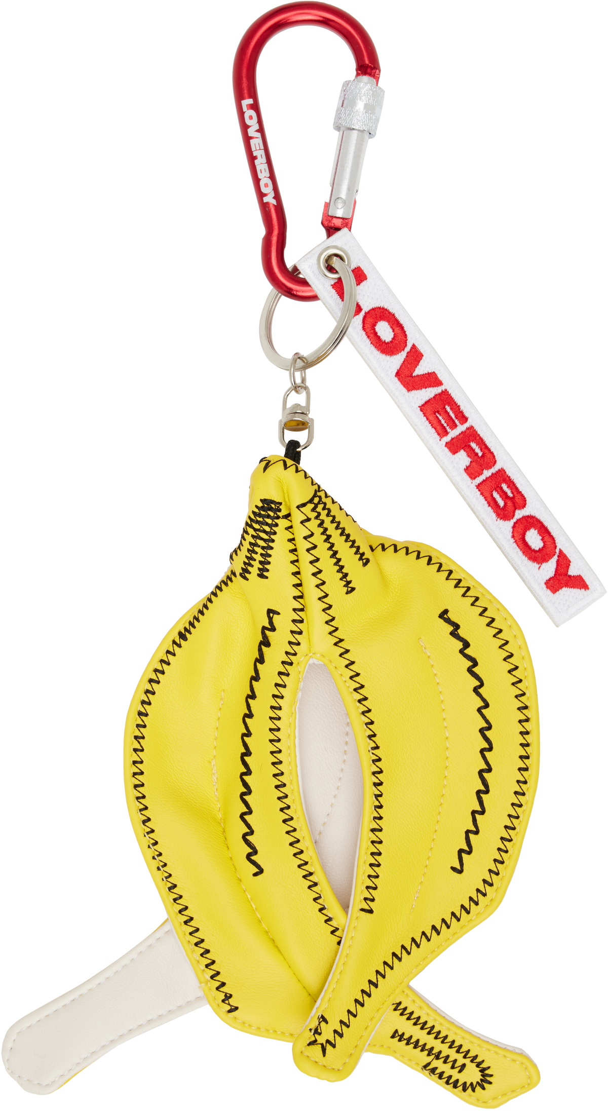 Charles Jeffrey LOVERBOY Yellow Banana Peel Keychain