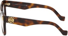 LOEWE Brown Anagram Glasses