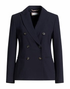 Peserico Womens Blazer Midnight in Blue