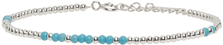 Photo: Numbering Blue & Silver #7999 Bracelet