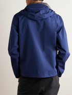 Moncler Grenoble - Shipton Logo-Appliquéd Shell Hooded Jacket - Blue