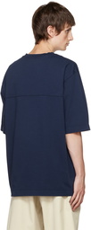 Lemaire Navy Boxy T-Shirt