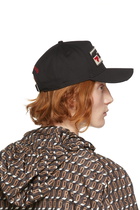 Dsquared2 Black Logo Patch Cap