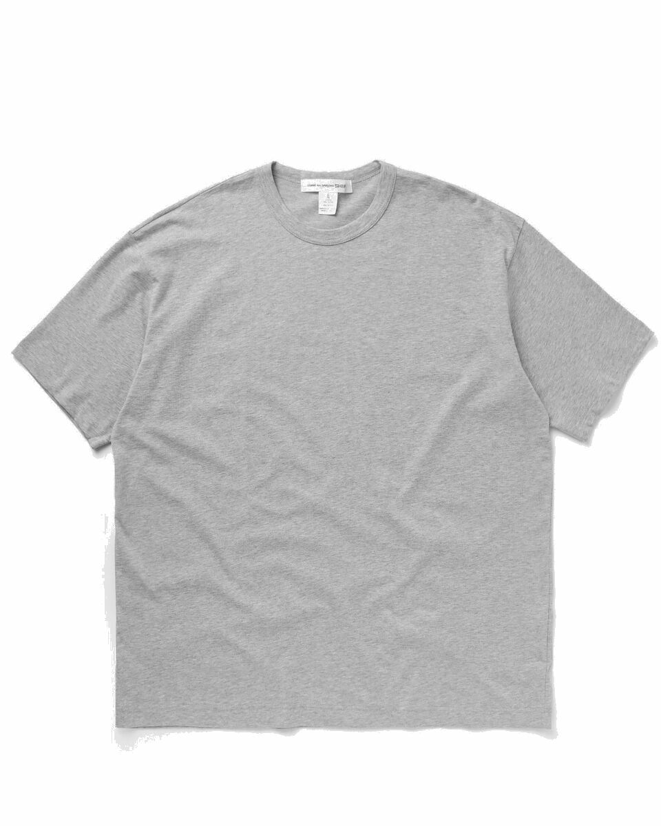 Photo: Comme Des Garçons Shirt Mens T Shirt Knit Grey - Mens - Shortsleeves