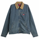 Dickies Men's Denim Painter Jacket in Khaki Tinted Blue