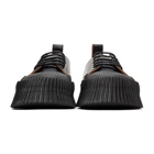Jil Sander Black Vulcanized Rubber Sole Sneakers