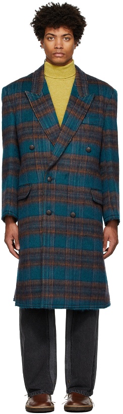 Photo: Andersson Bell Blue & Brown Cynthia Coat