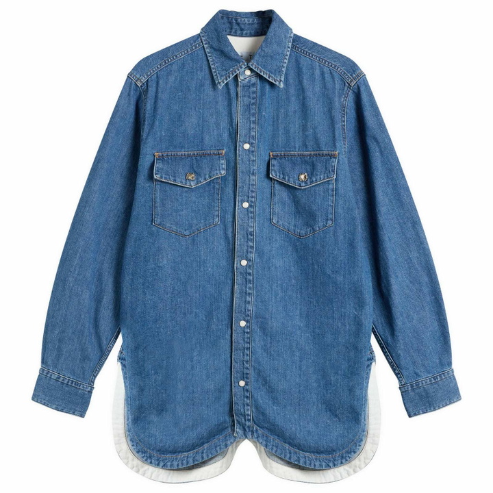 Photo: TOGA ARCHIVES Women's Denim Shirt in Blue
