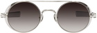 Matsuda Silver & Black M3128 Sunglasses