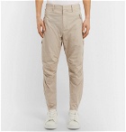 Balmain - Tapered Cotton Trousers - Beige
