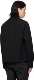 Rick Owens Black Cropped Shirt