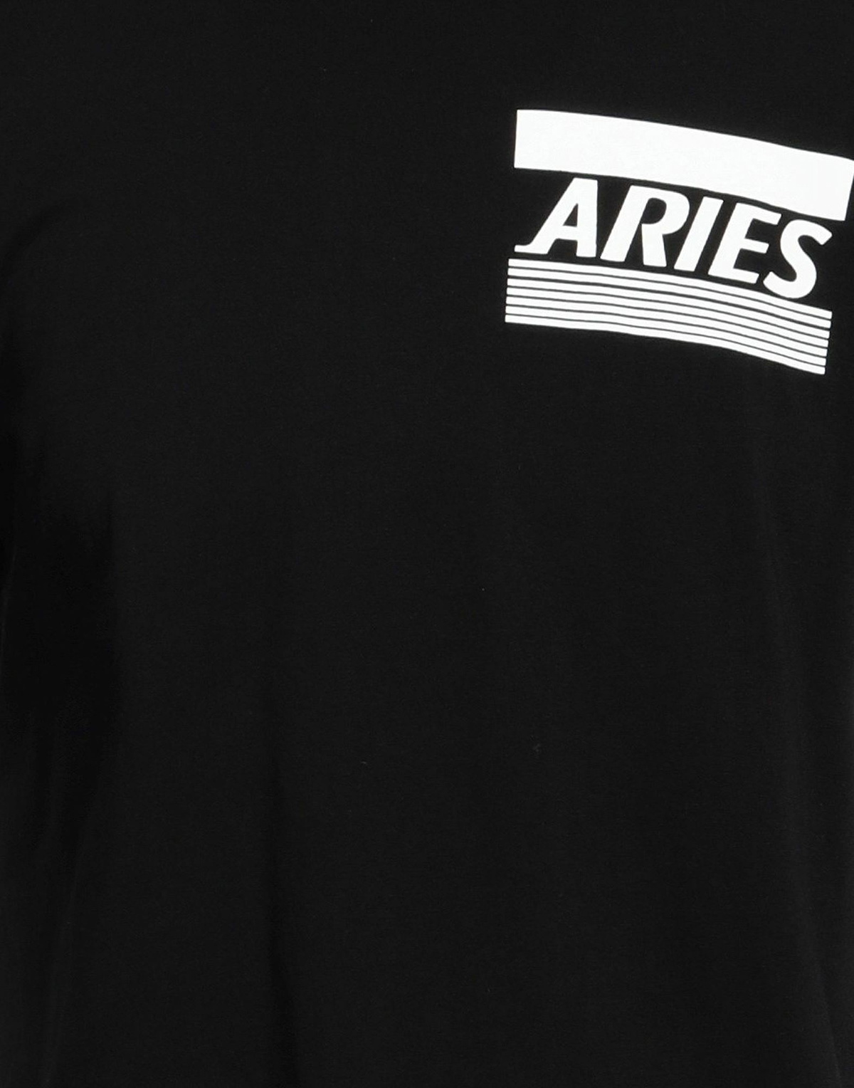Aries Mens T-shirt in Black