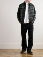 Belstaff - Fallgate Checked Cotton-Flannel Shirt - Gray