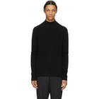 Rick Owens Black Cashmere Turtleneck