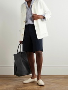Loro Piana - André Striped Linen Shirt - Blue