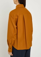Victoria Beckham Twill Shirt Bronze
