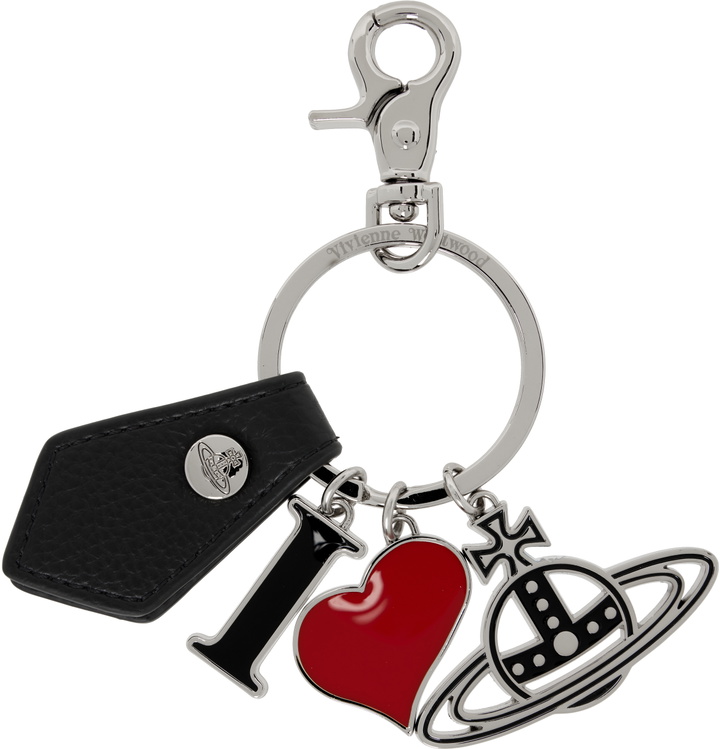 Photo: Vivienne Westwood Silver 'I Love Orb' Keychain