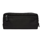 Prada Black Nylon Double Pouch