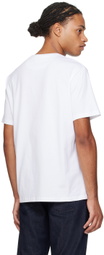Bally White Embroidered-Logo T-Shirt