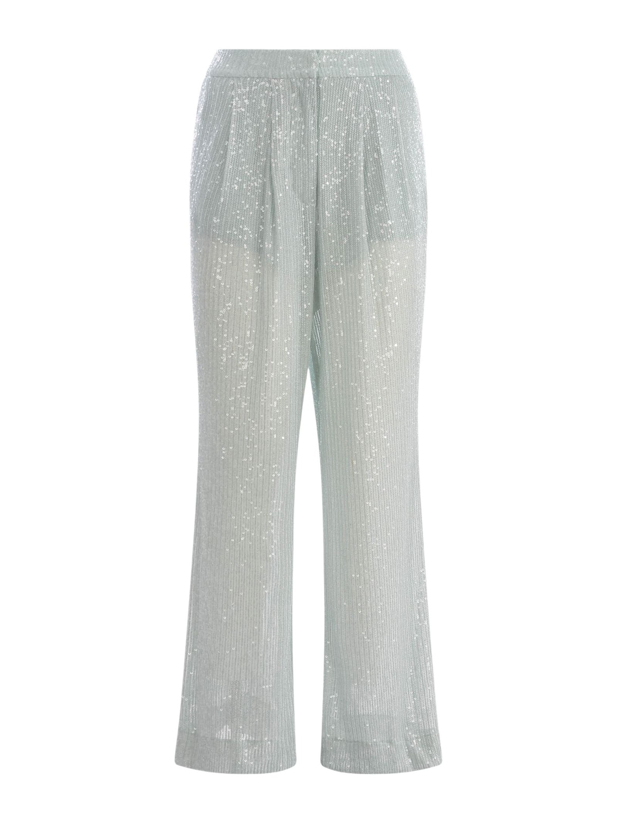 【Rotate】 Aliciana front-splitコットンブレンドパンツ Rotate Birger Christensen Aliciana Front-split Cotton-blend