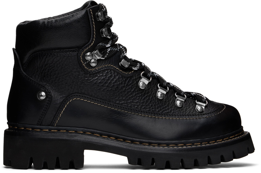 Dsquared2 Black Canadian Hiking Boots