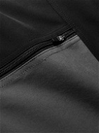 OSTRYA - Alpine Straight-Leg Colour-Block Shell Trousers - Black