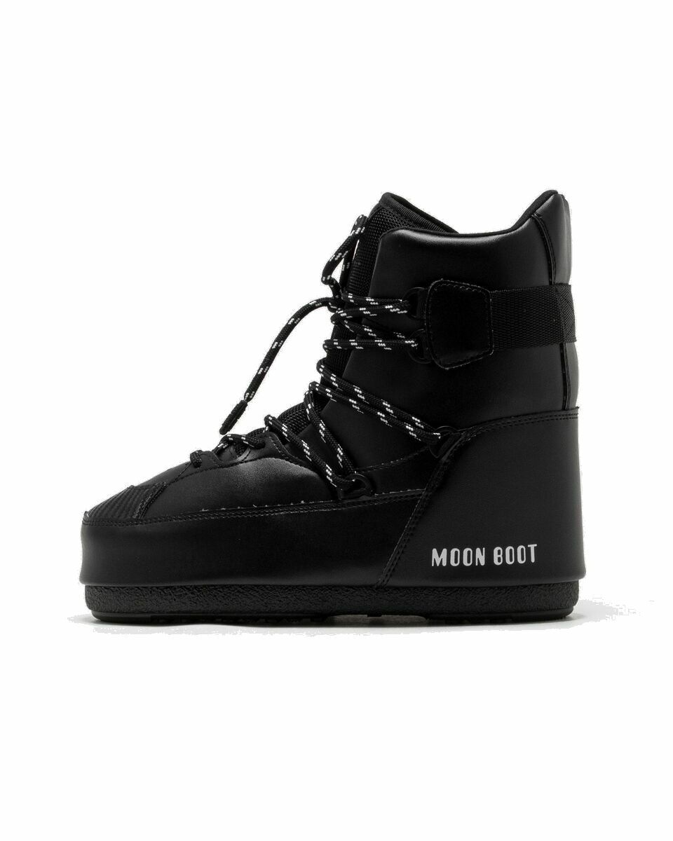 Photo: Moon Boot Sneaker Mid Black - Mens - Boots