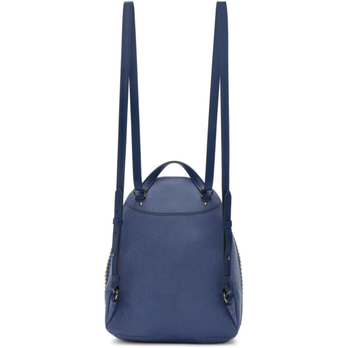 Stella McCartney Blue Mini Falabella Backpack Stella McCartney display picture 2