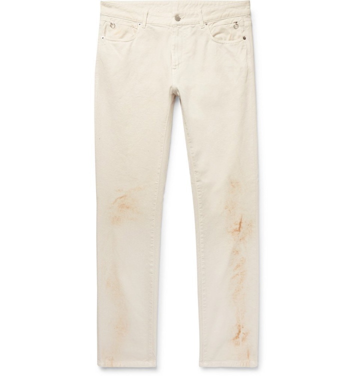 Photo: 1017 ALYX 9SM - Skinny-Fit Distressed Denim Jeans - Men - Off-white