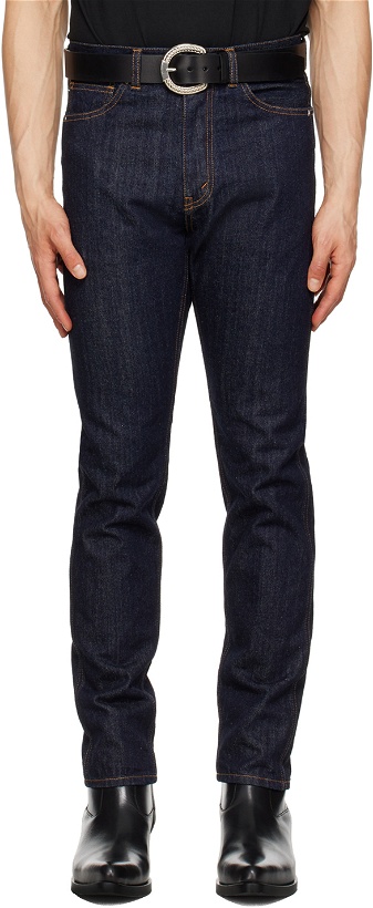Photo: The Letters Indigo Tapered Jeans