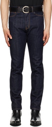 The Letters Indigo Tapered Jeans