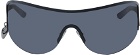 Acne Studios Black Metal Frame Sunglasses