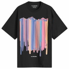 and wander Mirror Printed T-Shirt in Black
