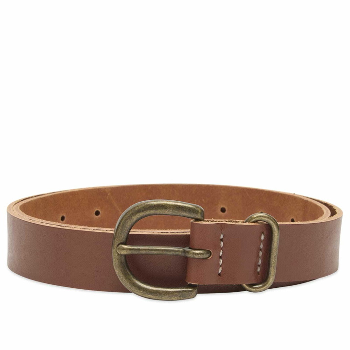 Photo: Hender Scheme Tanning Belt in Brown 