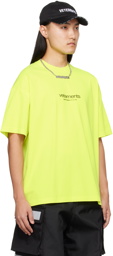 VETEMENTS Yellow Bonded T-Shirt